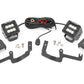 LED Light Kit | Ditch Mount | 2" Black Pair | Flood | Chevy Silverado 1500 (19-26)