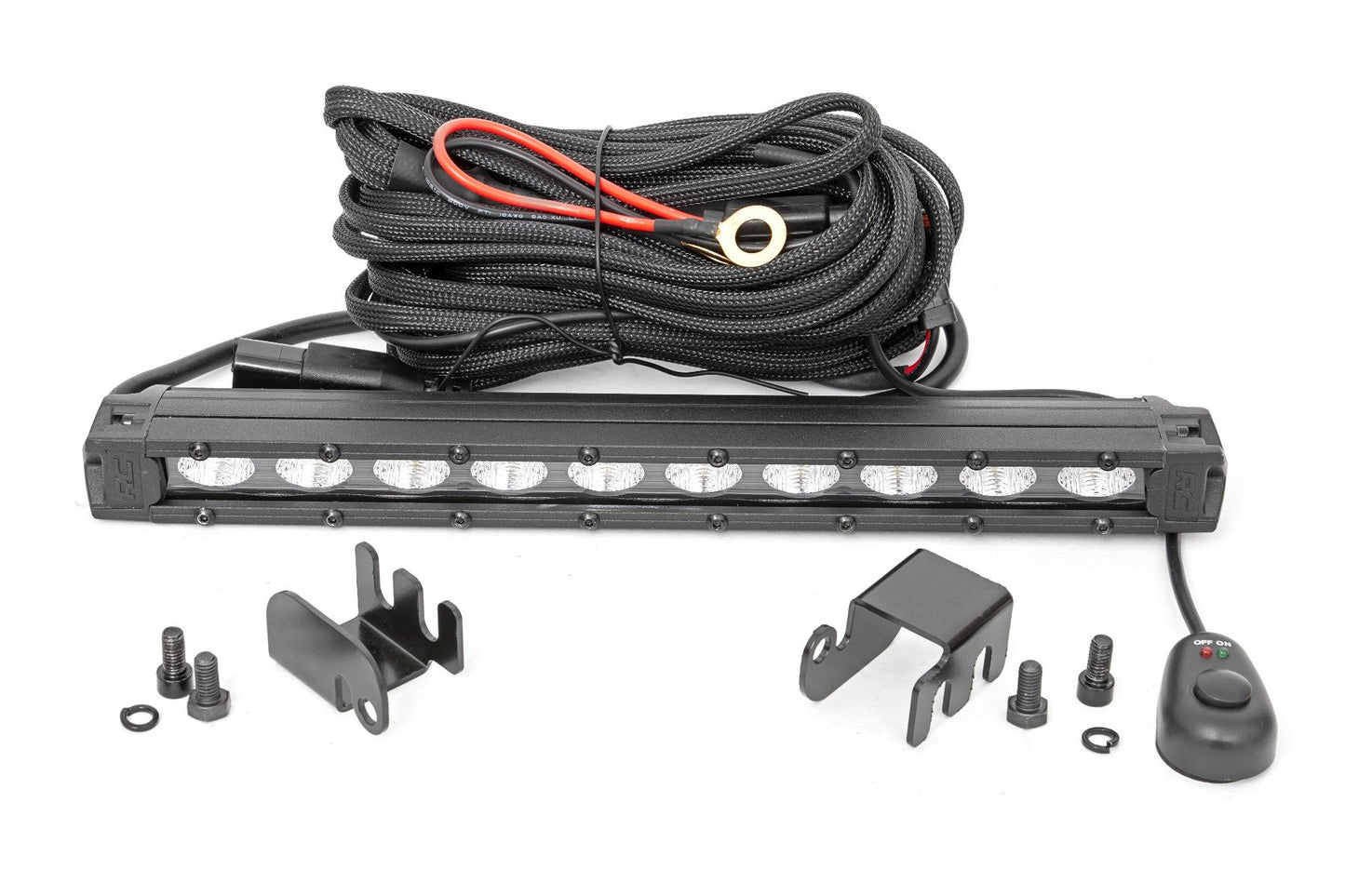 LED Light Kit | Rear Mount | 10" Black Slimline | Honda Talon 1000