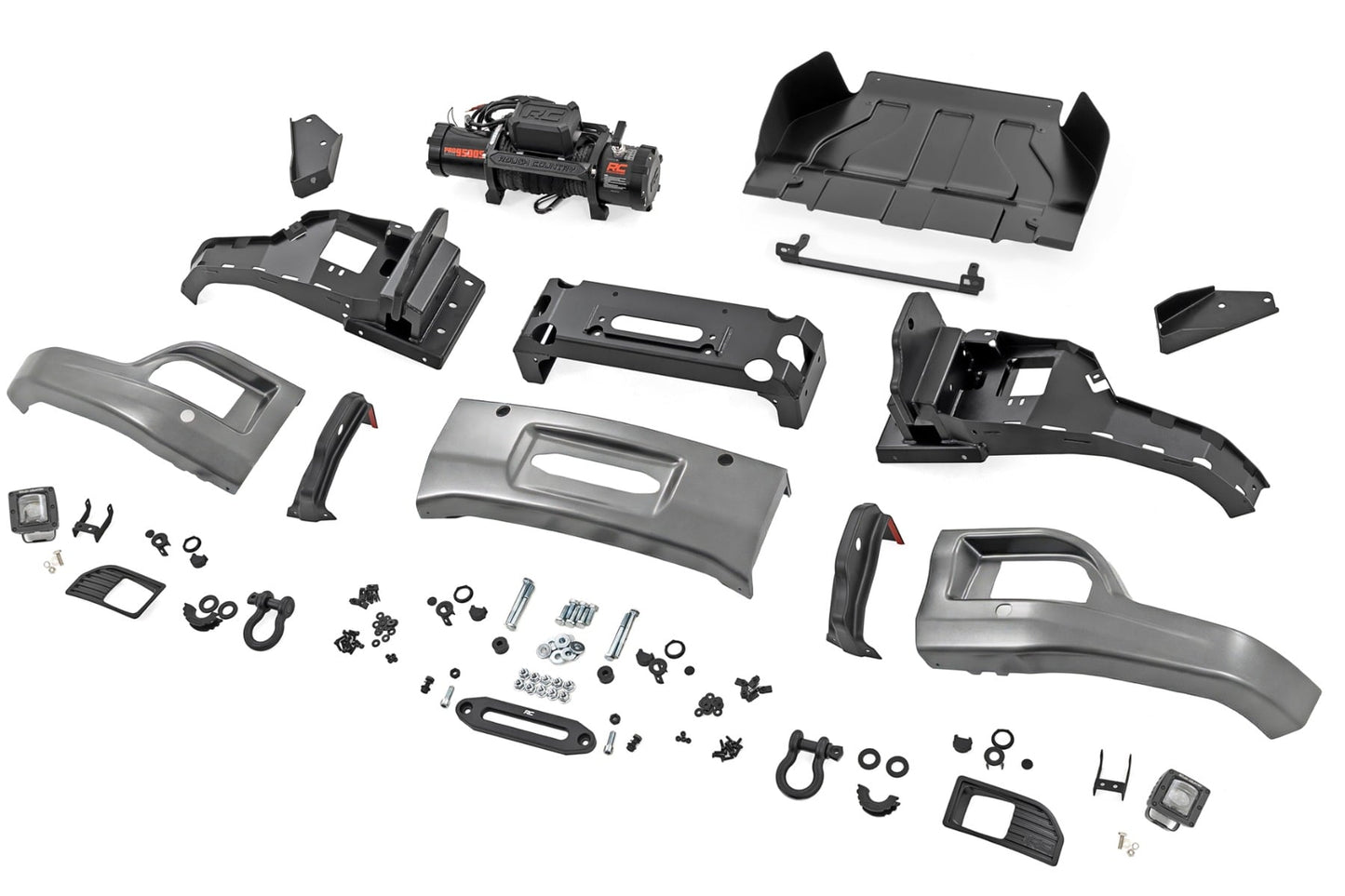Front FXS Bumper | 12000S | GXD Sterling Grey Metallic | Chevy Silverado 1500 (2023-2026)