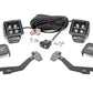 LED Light Kit | Ditch Mount | 2" Black Pair | Amber DRL | Ram 1500 (19-26)