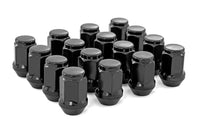 Lug Nut Set | M12x1.5 | 16 Qty | Black