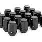 M10 x 1.25 Acorn Lug Nuts | Black | Set of 16