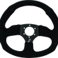 DragonFire Racing Steering Wheels - D-shaped- Suede- Iron Series- 0in offset