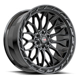 VORTEK Gloss Black VRP-503GB 20x9 5x127/5x139.7 Wheels
