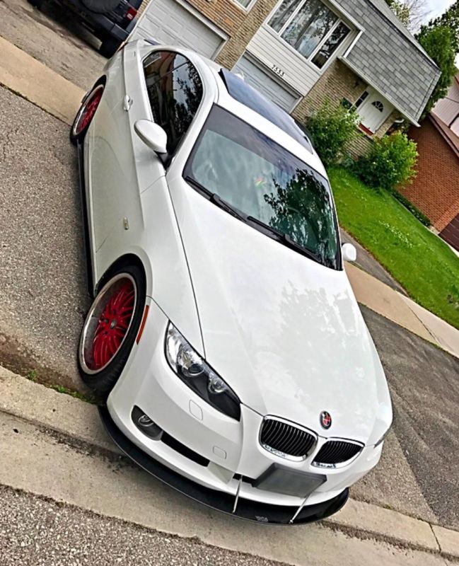 2007-2012 BMW 328i Coupe 2PC Front Splitter