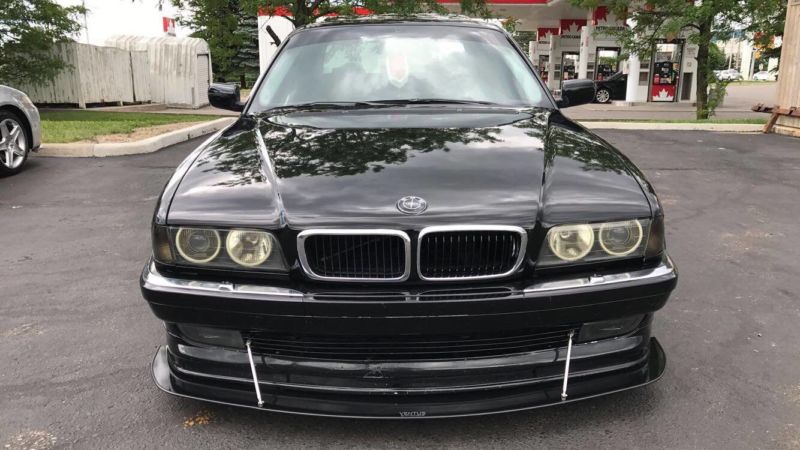 1995-2001 BMW 740i E38 2PC Front Splitter