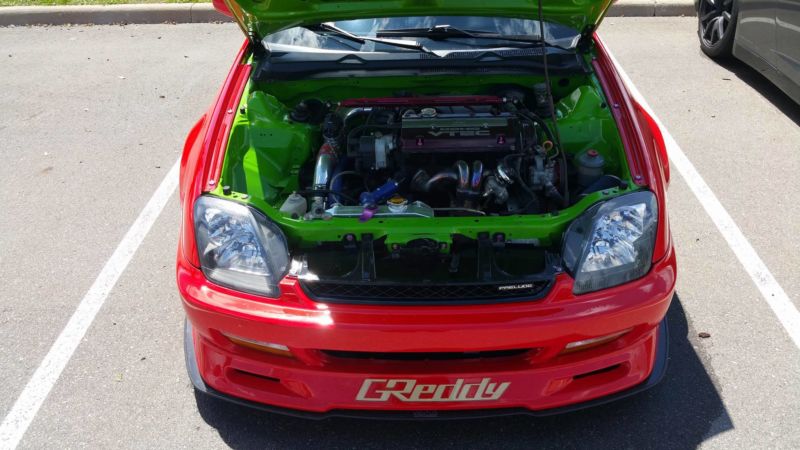1997-2001 Honda Prelude Greddy Lip 2PC Front Splitter