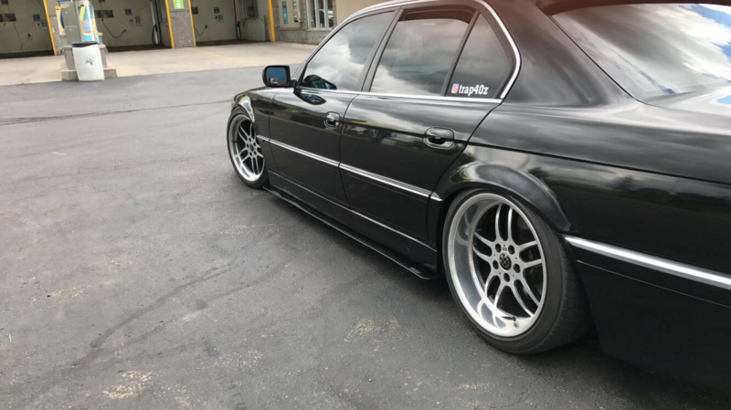 1995-2001 BMW 740 E38 2PC Side Splitters