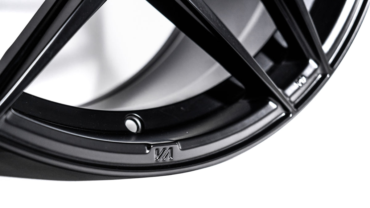 19x10 Satin Black Cold Forged Collection XENON Variant Forged Alloy Wheels