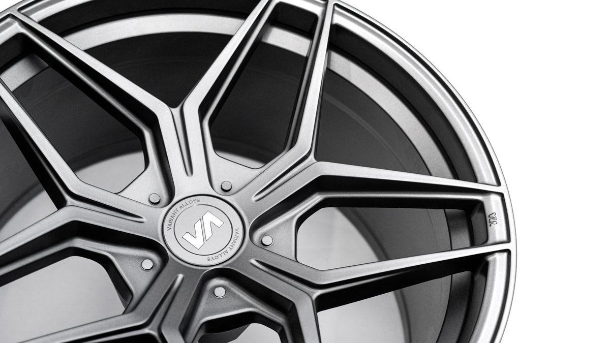 19x10 Satin Gun Metal Cold Forged Collection XENON Variant Forged Alloy Wheels