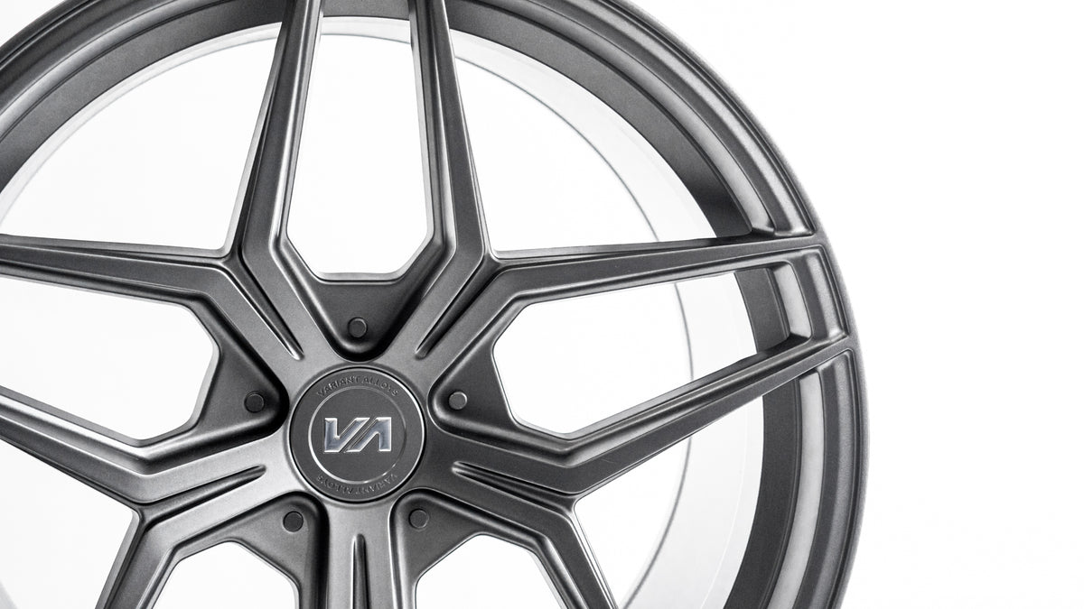 19x10 Satin Gun Metal Cold Forged Collection XENON Variant Forged Alloy Wheels