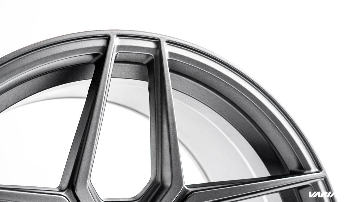 19x10 Satin Gun Metal Cold Forged Collection XENON Variant Forged Alloy Wheels