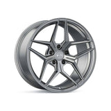 19x10 Satin Gun Metal Cold Forged Collection XENON Variant Forged Alloy Wheels