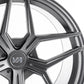 19x11 Satin Gun Metal Cold Forged Collection XENON Variant Forged Alloy Wheels