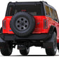 Rally Armor 21-25 Ford Bronco (Steel Bmpr + RR- NO Rptr/Sprt) Blk Mud Flap w/Cy Orange Logo