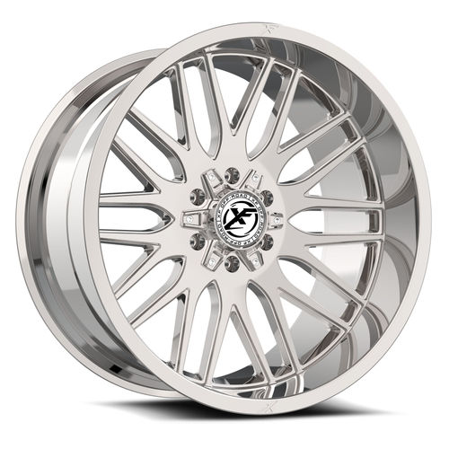 XF OFFROAD Chrome XF-240 20x10 8x165.1/8x170 Wheels
