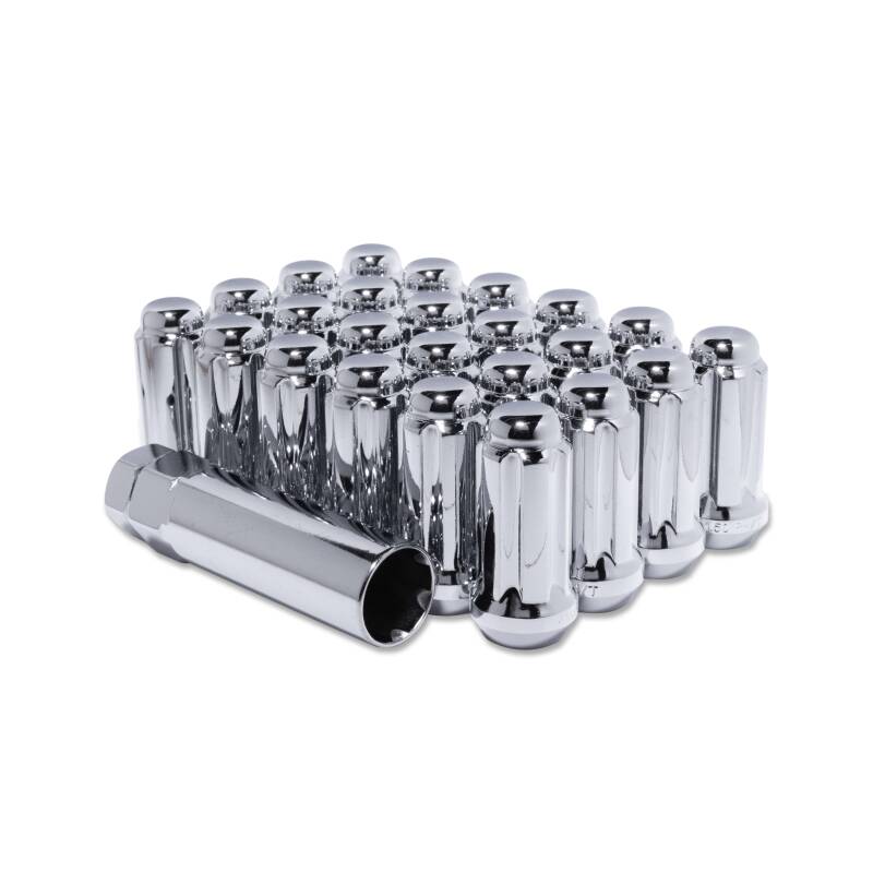 Method Lug Kit - Extended Thread Spline - M14X1.5 - 6 Lug Kit - Chrome - 24 Nuts