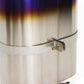 GReddy Universal 3.0in RS-Ti Oval Titanium Muffler