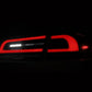 AlphaRex 12-21 Tesla Model S LUXX-Series LED Tail Lights - Black/Red