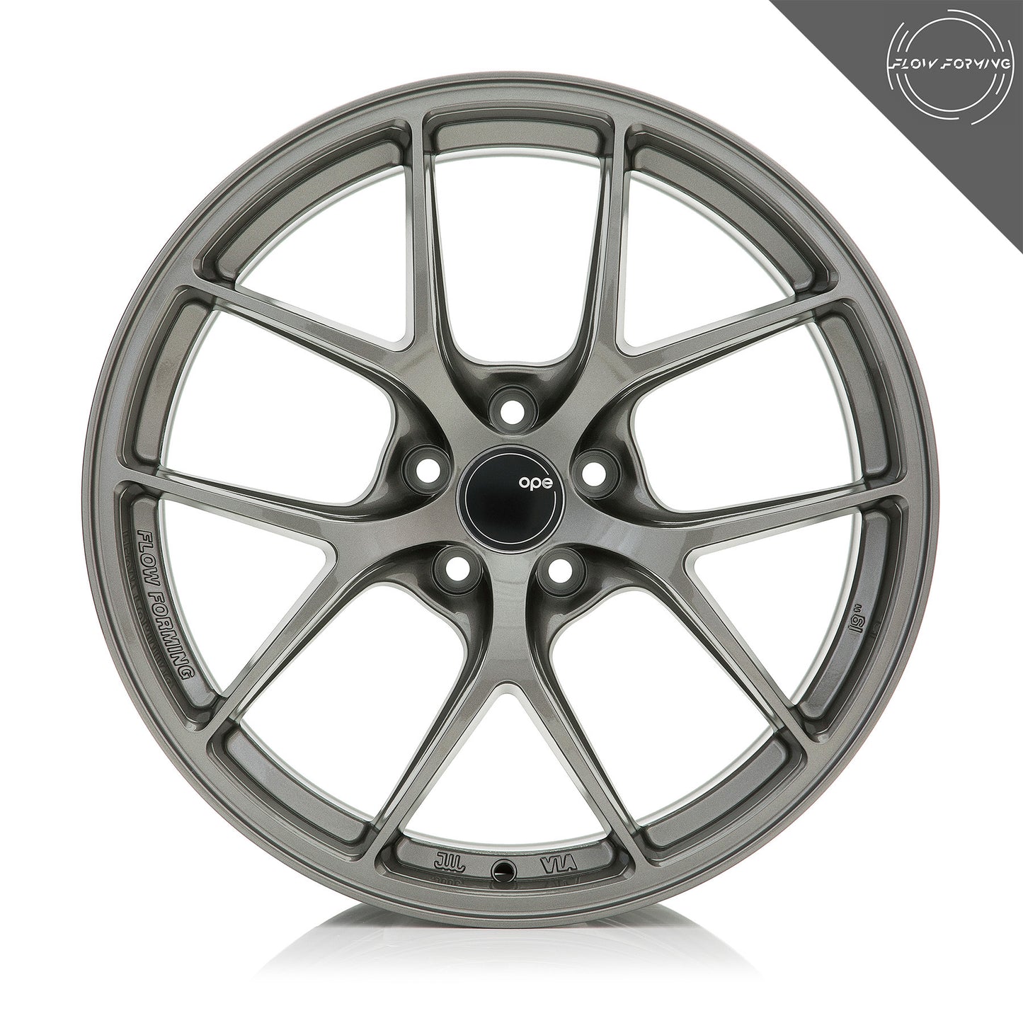 OPE FF02 19x8.5 5x112 SONIC GREY  | ET  35  | CB  66.6