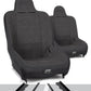 PRP Premier High Back Suspension Seats Kit for 95-01 Jeep Cherokee XJ (Pair) - Gray