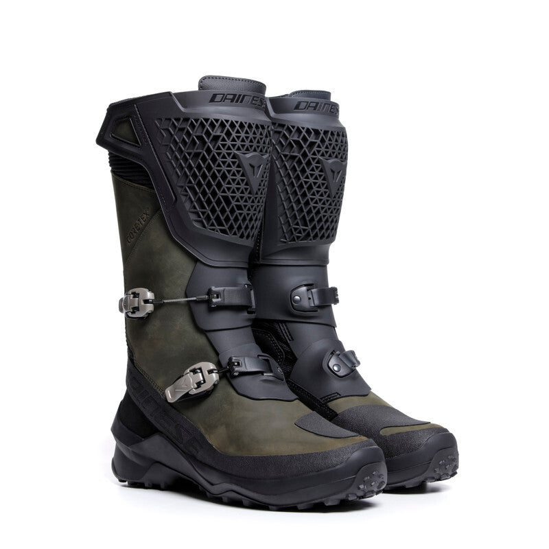 Dainese Seeker Gore-Tex Boots Black/Army-Green Size - 44