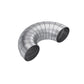 MBRP T304 Stainless Steel 2.5in Dia 180 Deg Universal Pie Cut Kit