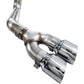 AWE Tuning 21-25 Ford F150 (14th Gen Reg Cab) Cat-Back Exhaust - 4.5in Dual Side Exit Chrome Tips
