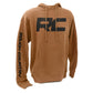 Rough Country Hoodie | RC Topographical Sleeve | Saddle | 3XL