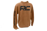 Rough Country Hoodie | RC Topographical Sleeve | Saddle | 3XL
