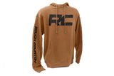 Rough Country Hoodie | RC Topographical Sleeve | Saddle | XL