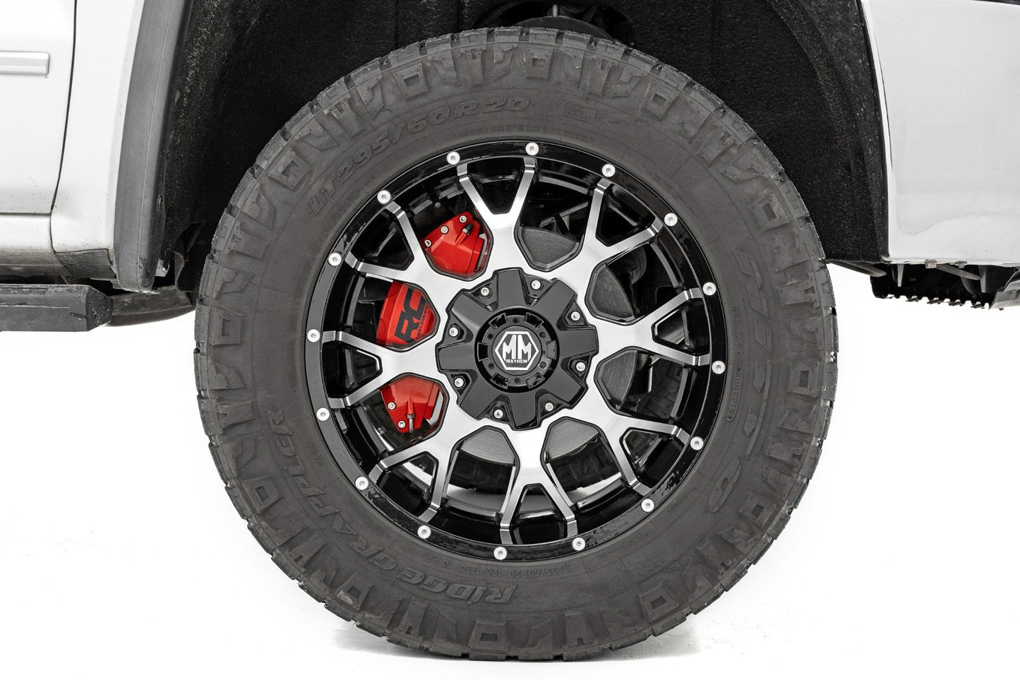 Caliper Covers | Front and Rear | Red | Chevy/GMC 2500HD/3500HD (20-25)
