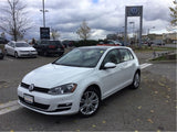 2015-2017 Volkswagen Golf MK7 2PC Front Splitter
