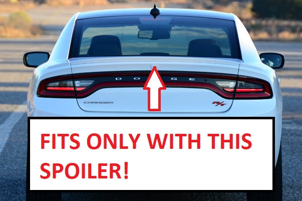 2015-2021 Dodge Charger Wickerbill RT (FITS ON SMALL SPOILER)