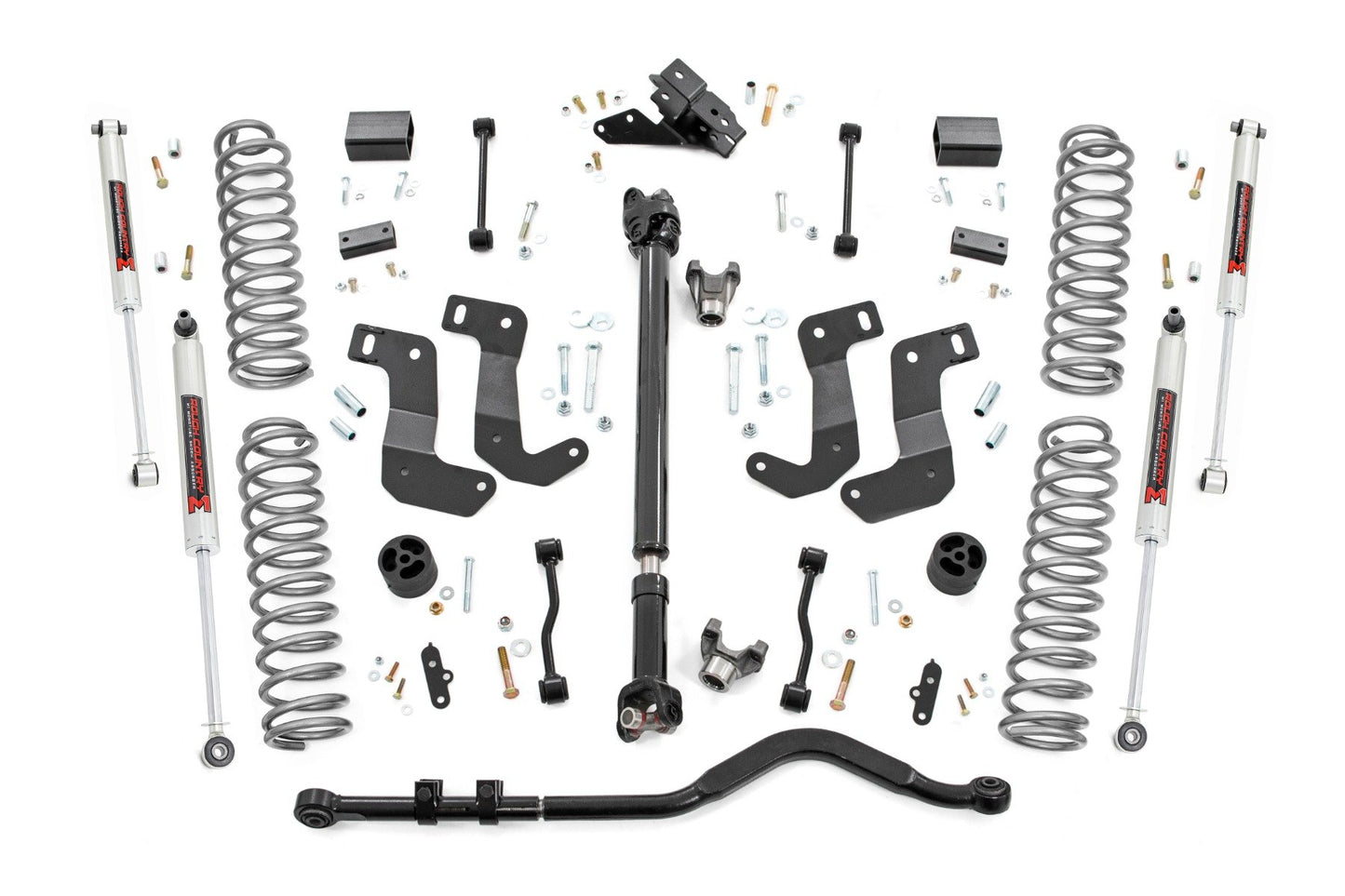3.5 Inch lift Kit | C/A Drop | FR D/S | M1 | Jeep Wrangler Unlimited (18-23)
