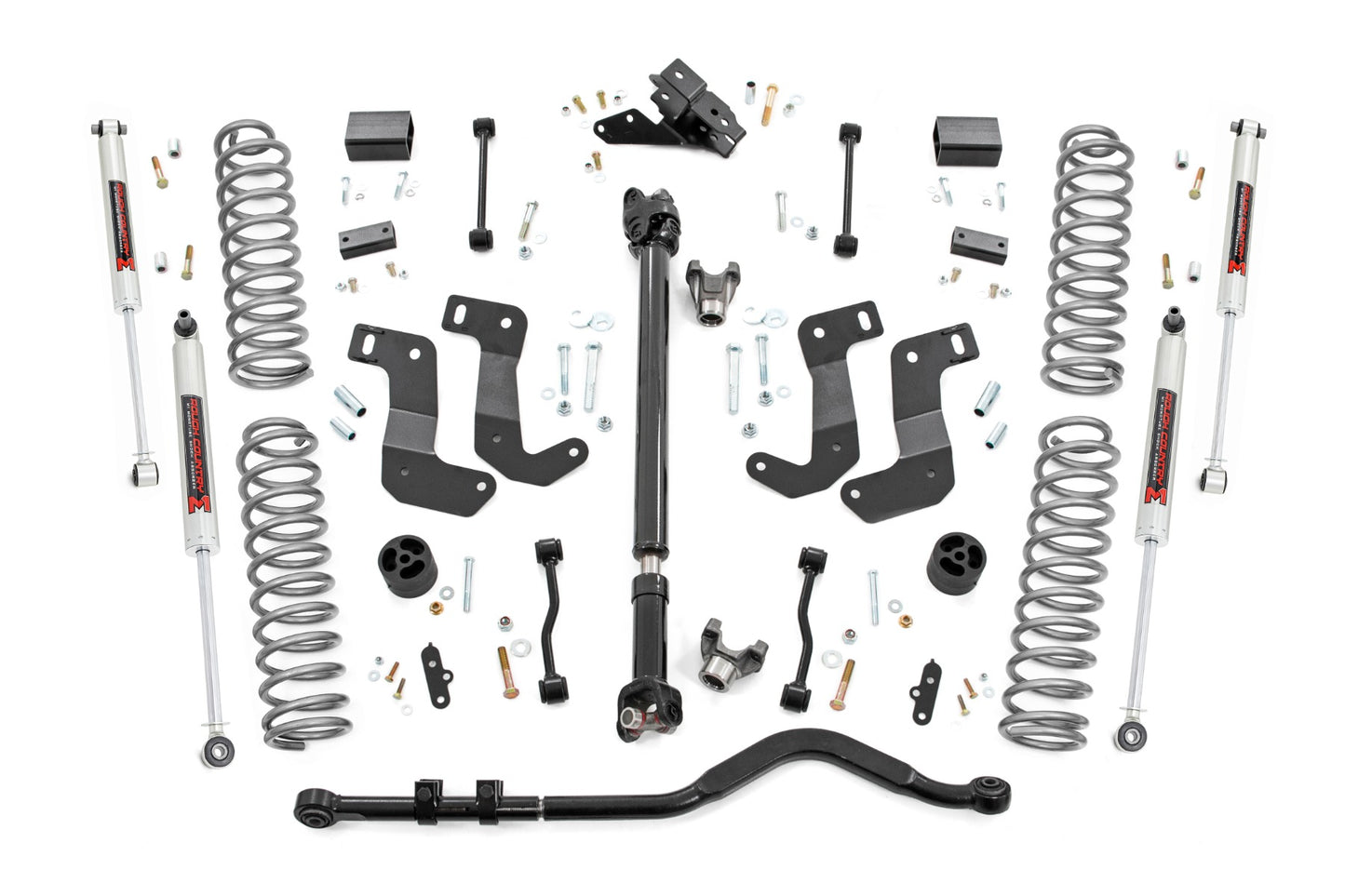 3.5 Inch Lift Kit | C/A Drop | FR D/S | M1 | Jeep Wrangler Unlimited 4WD (24-25)