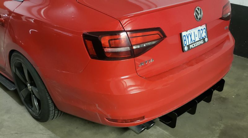 2015-2018 Volkswagen Jetta MK6.5 Rear Diffuser