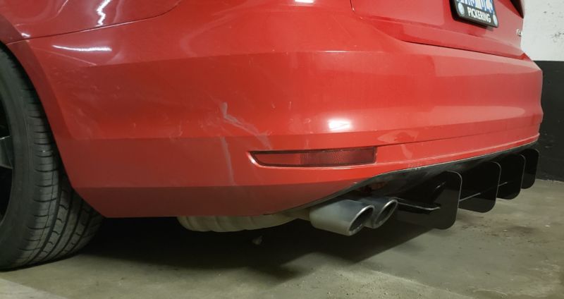 2015-2018 Volkswagen Jetta MK6.5 Rear Diffuser