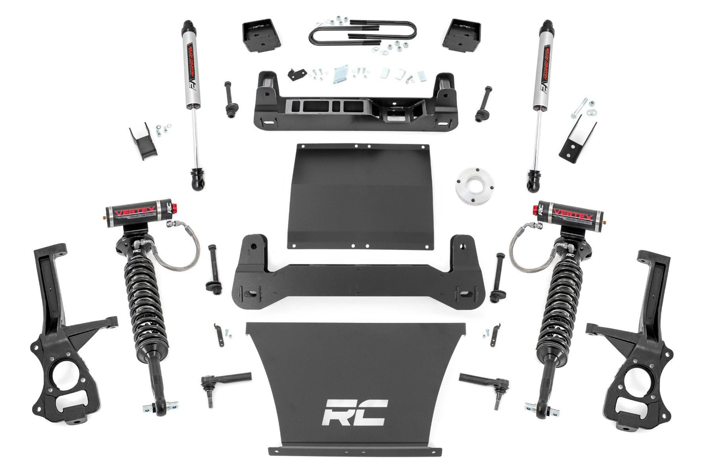 6 Inch Lift Kit | Mono Leaf Rear | Vertex/V2 | GMC Sierra 1500 2WD (25-26)
