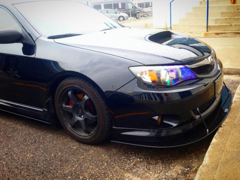 2008-2010 Subaru WRX Sedan/Hatchback 2PC Front Splitter