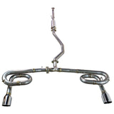 Remark 2022+ Honda Civic Sport Sedan (FE2) Cat-Back Exhaust - Dual Stainless Steel Tips