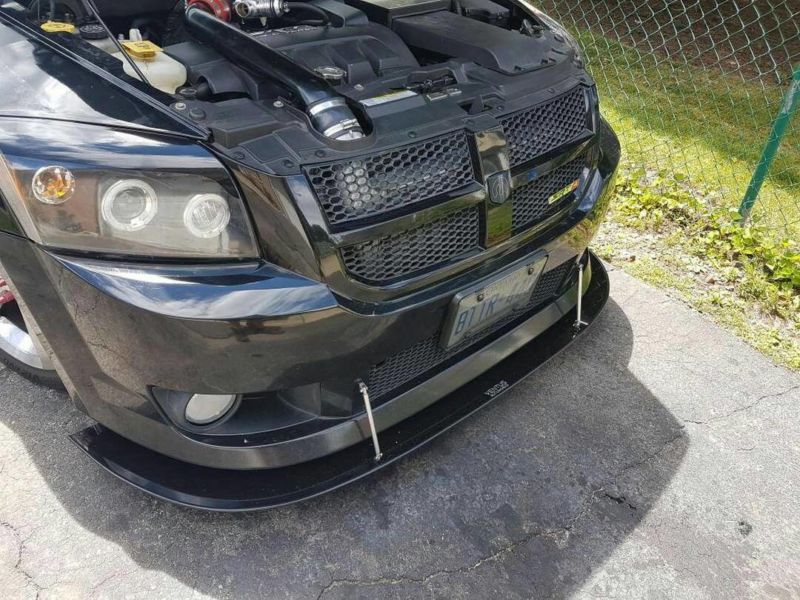 2008-2009 Dodge Caliber SRT 2PC Front Splitter