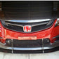 2006-2011 Acura CSX Type R Bumper/Lip 2PC Front Splitter
