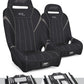 PRP Polaris RZR 570 GT/S.E. Suspension Seats Kit (Pair) - Black & Gray