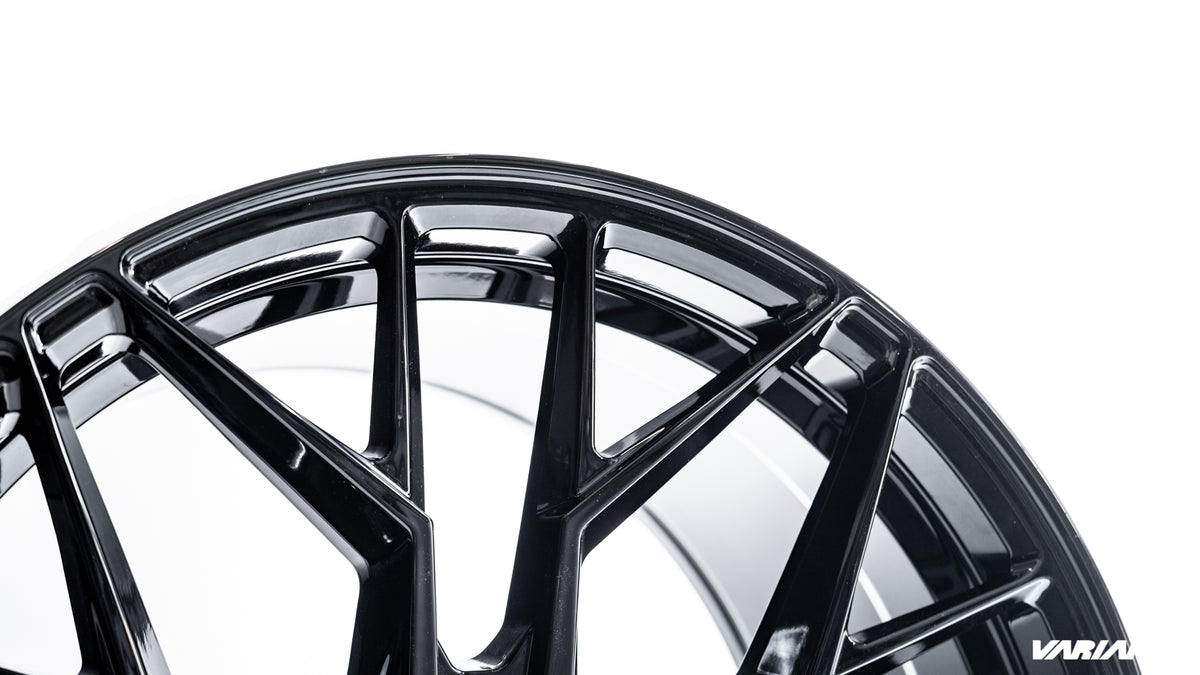 20x10 Gloss Piano Black Cold Forged Collection RADON Variant Forged Alloy Wheels