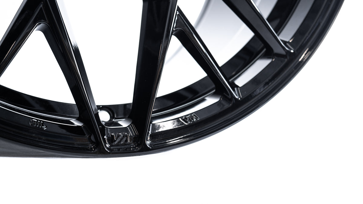 20x10 Gloss Piano Black Cold Forged Collection RADON Variant Forged Alloy Wheels