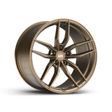 20x10 Satin Bronze Cold Forged Collection KRYPTON Variant Forged Alloy Wheels