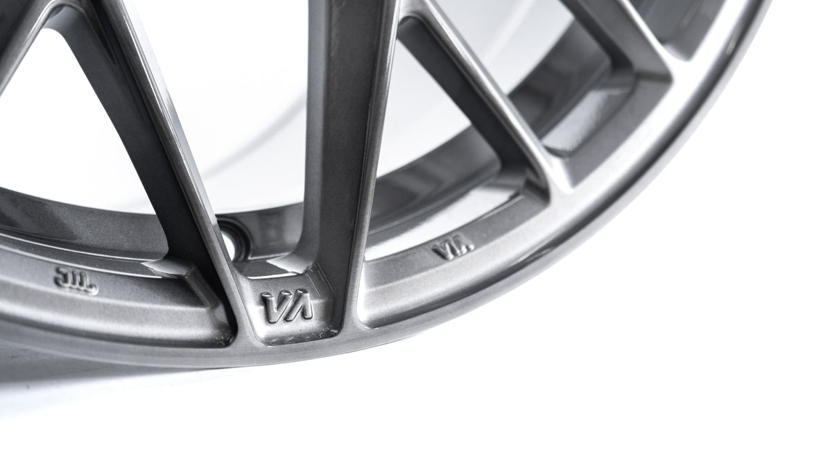 20x10 Titanium Brushed Face Cold Forged Collection RADON Variant Forged Alloy Wheels