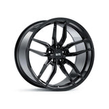 20x10.5 Super Black Chrome Cold Forged Collection KRYPTON Variant Forged Alloy Wheels