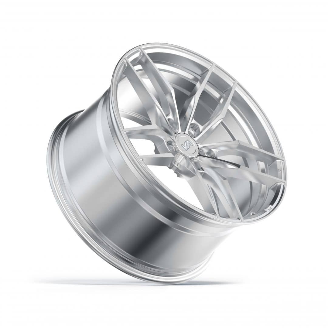 20x11 Brushed Aluminum Cold Forged Collection KRYPTON Variant Forged Alloy Wheels